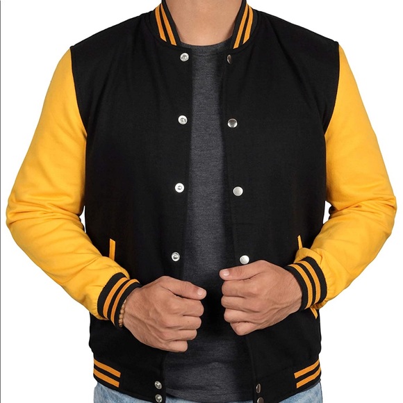 👻 Letterman bomber jacket new baseball - Picture 2 of 4